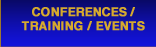 Conferences, Training, and Events
